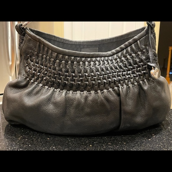 Brighton Handbags - BRIGHTON Black Leather PIA Shoulder Bag